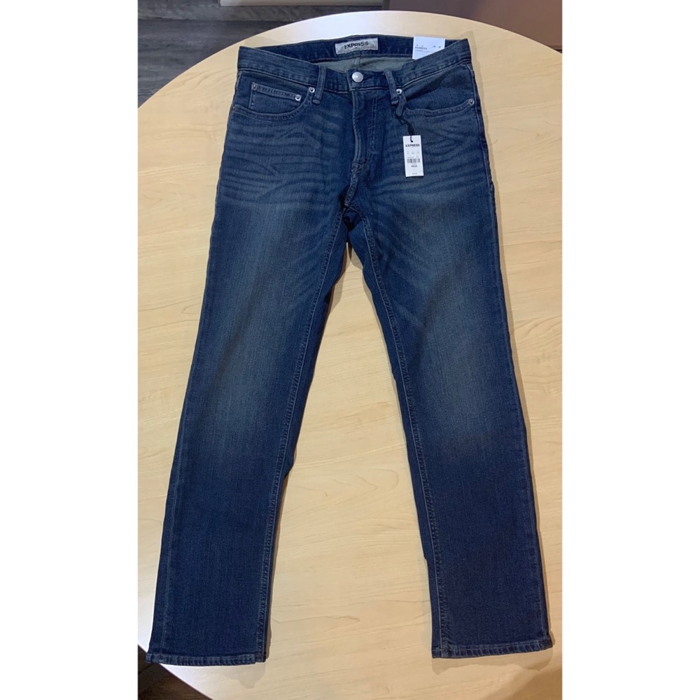 Express Slim Straight Jeans